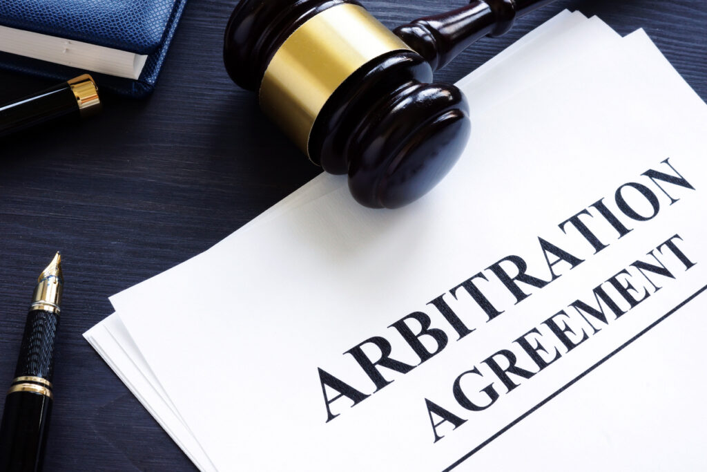 Arbitration agreement contract